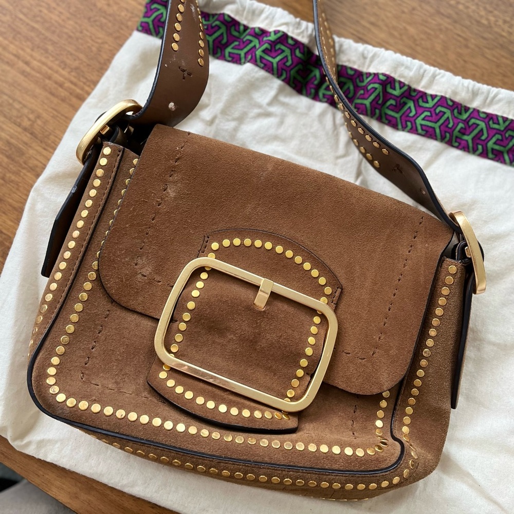 Suede Tory Burch Bag